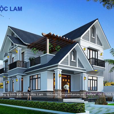 Hồ Sơ Thiết Kế Nhà 2 Tầng Mái Thái
