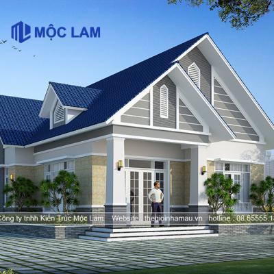 Hồ Sơ Thiết Kế Nhà 1 Tầng 120m2