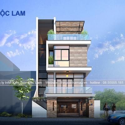 Hồ Sơ Thiết Kế Nhà 4 Tầng KT 7x12m