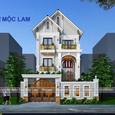 Hồ Sơ Thiết Kế Nhà 3 Tầng Tân Cổ Điển
