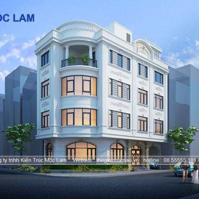 Hồ Sơ Thiết Kế Nhà Góc 4 Tầng