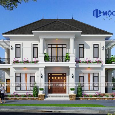Hồ Sơ Thiết Kế Nhà 2 Tầng Tân CĐ