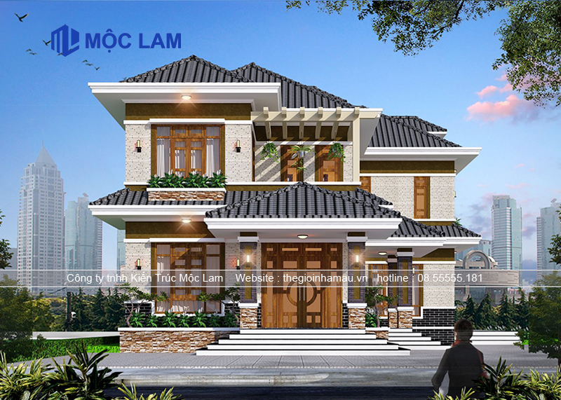 Dự Án Nhà 2 Tầng Mái Nhật Đẹp Xây Dựng Tại Thanh Hóa