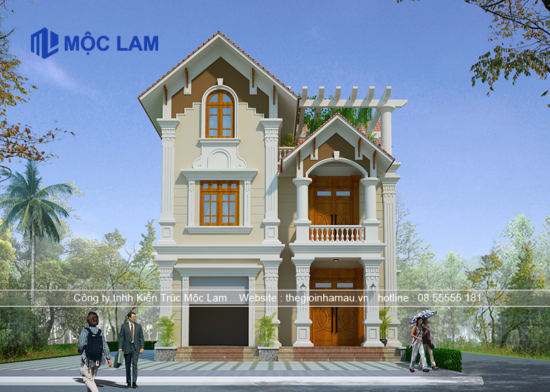 Bán Trọn Bộ Hồ Sơ Thiết Kế Nhà Phố 3 Tầng Đẹp Hiện Đại