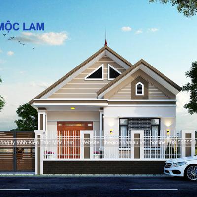 Mẫu nhà cấp 4 nông thôn đẹp, cách tân 2024
