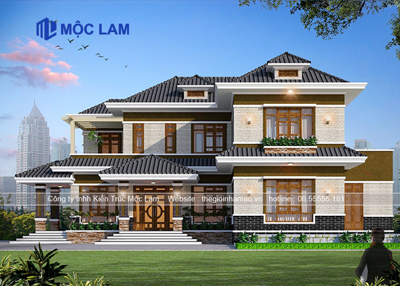 Mẫu nhà 2 tầng đẹp