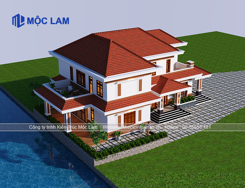 Mẫu Thiết Ké Nhà 2 Tầng 150m2