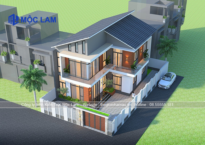 Mẫu Thiết Kế Nhà 2 Tầng Hiện Đại