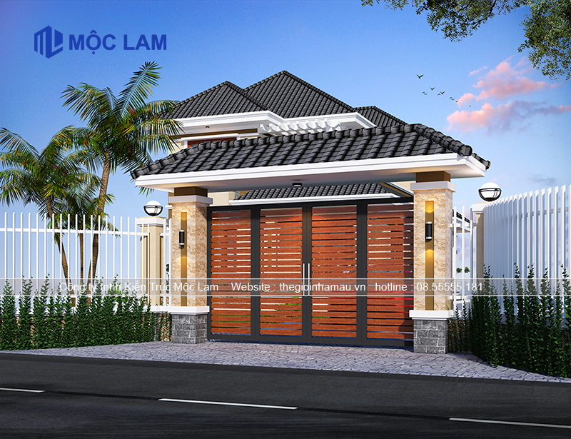 Mẫu Thiết Kế Nhà 2 Tầng Mái Nhật Đẹp