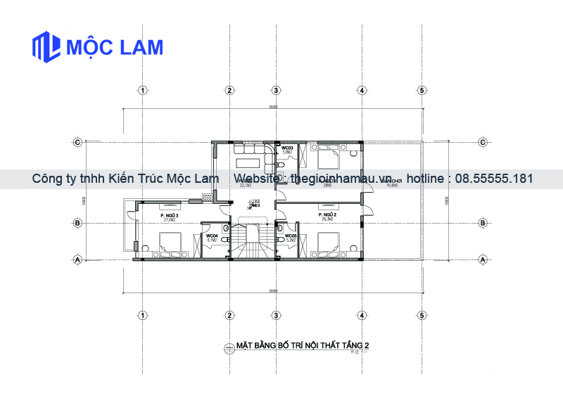 Mẫu Thiết Kế Mặt Bằng Biệt Thự 3 Tầng Hiện Đại Đẹp