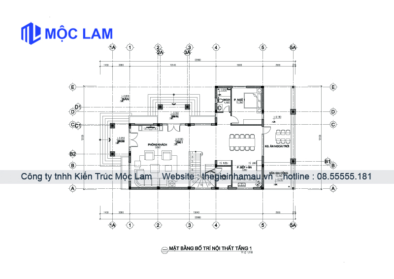 Mẫu Thiết Ké Mặt Bằng Nhà 2 Tầng 150m2