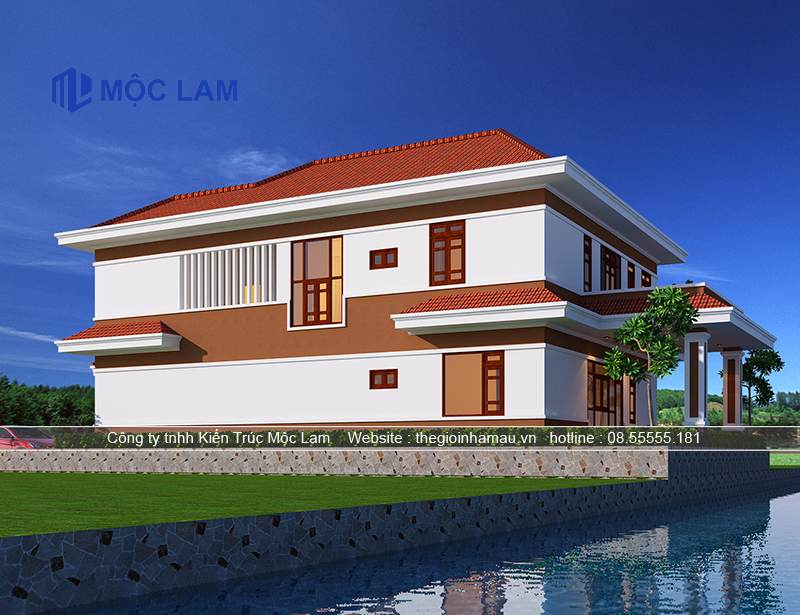 Mẫu Thiết Ké Nhà 2 Tầng 150m2
