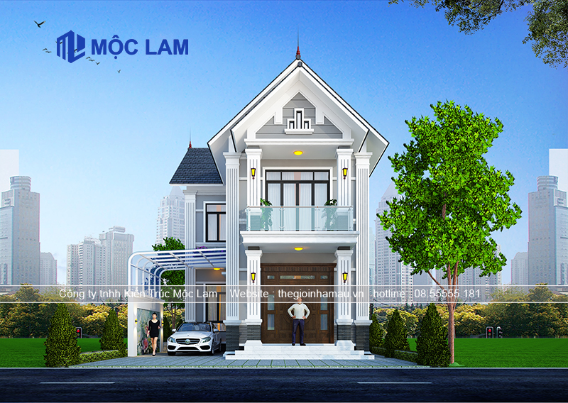 Mẫu Thiết Kế Nhà 2 Tầng 100m2