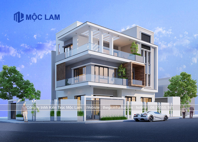 Mẫu Thiết Kế Biệt Thự 3 Tầng Hiện Đại Đẹp